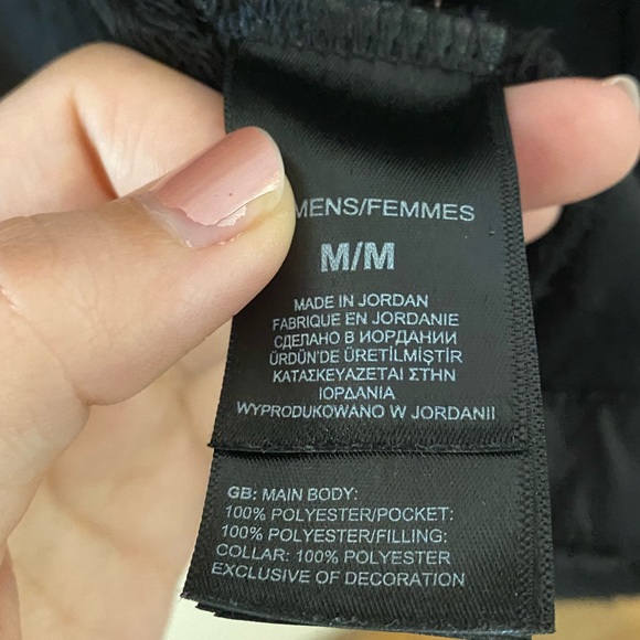 North Face black fuzzy fleece - Picture 5 of 5